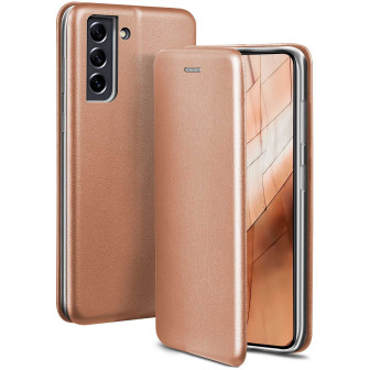 ONEFLOW ONEFLOW Business Case Samsung Galaxy S21 FE 5G Handytasche mit Kartenfach – Seasons - Rosé