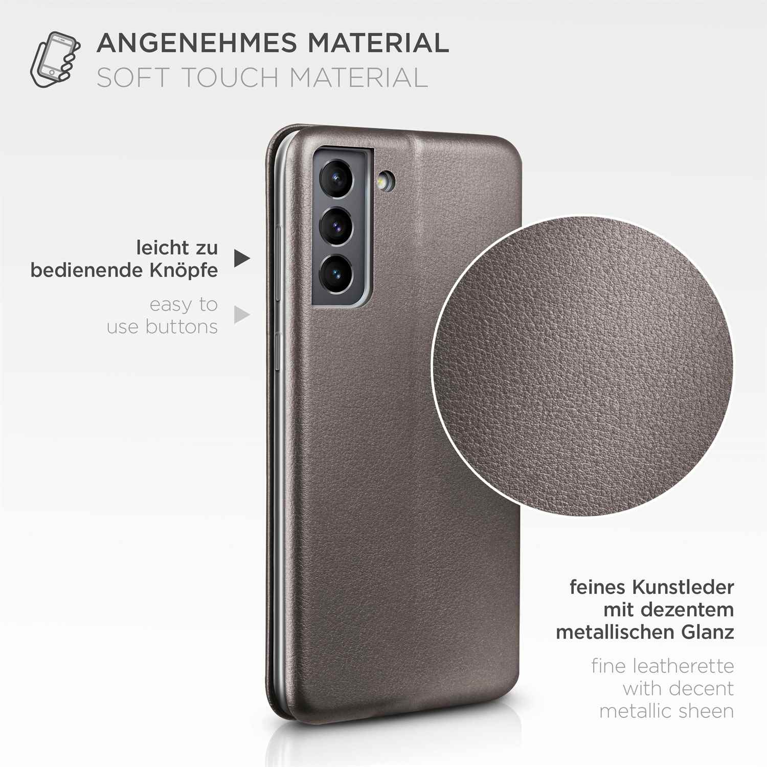 ONEFLOW Business Case Samsung Galaxy S21 Plus Handytasche mit Kartenfach – Weiteres Produktbild 5 ONEFLOW Business Case Samsung Galaxy S21 Plus Handytasche mit Kartenfach – Weiteres Produktbild 5