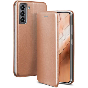 ONEFLOW Business Case Samsung Galaxy S21 Plus Handytasche mit Kartenfach – Seasons - Rosé ONEFLOW Business Case Samsung Galaxy S21 Plus Handytasche mit Kartenfach – Seasons - Rosé