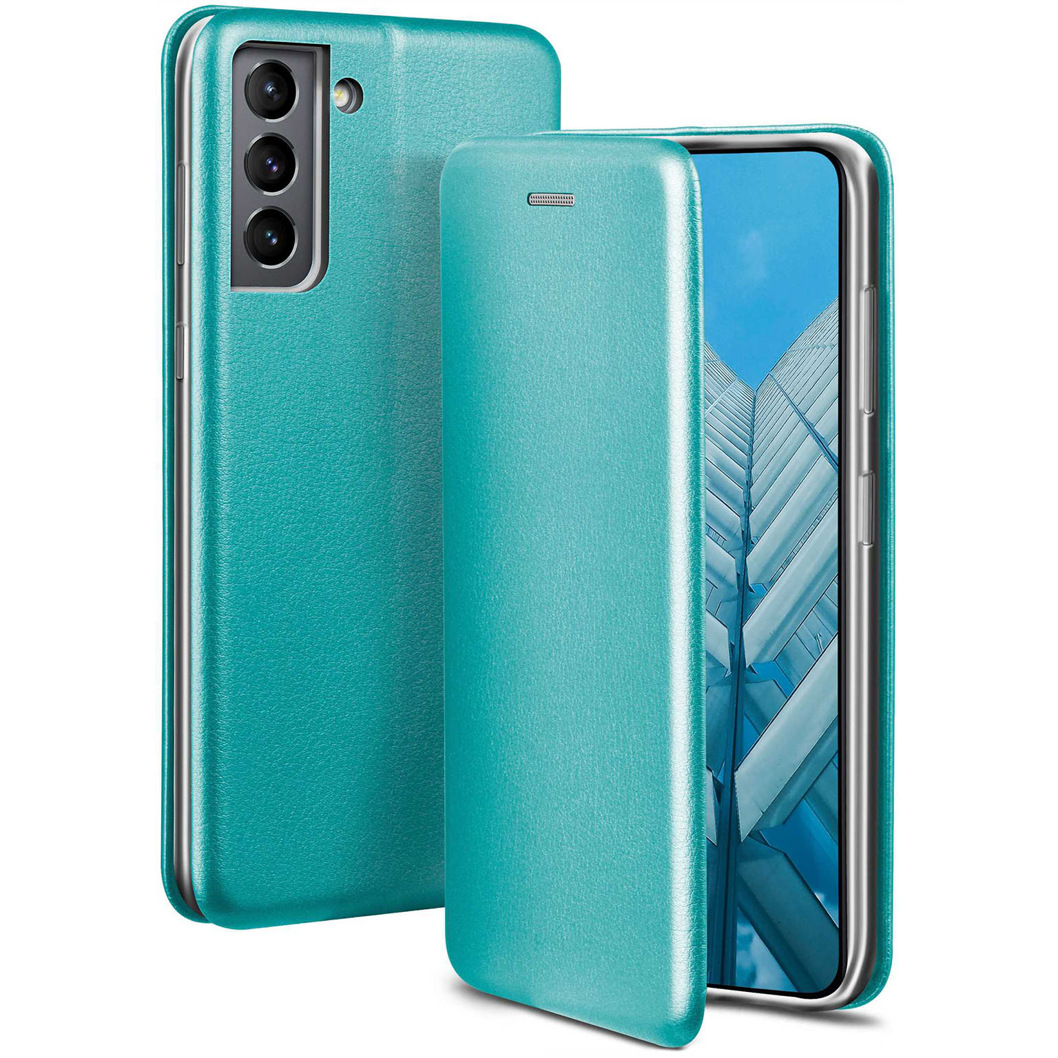 ONEFLOW Business Case Samsung Galaxy S21 Handytasche mit Kartenfach – Weiteres Produktbild 1