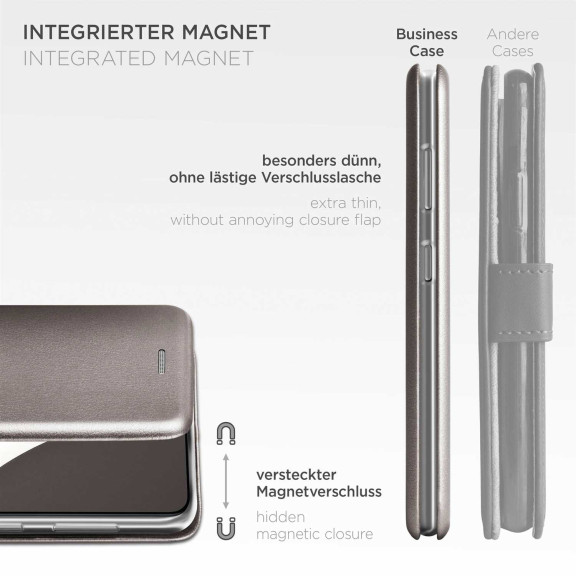 ONEFLOW Business Case Samsung Galaxy S21 Handytasche mit Kartenfach – Weiteres Produktbild 6