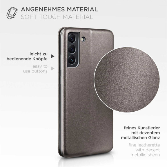 ONEFLOW Business Case Samsung Galaxy S22 Plus Handytasche mit Kartenfach – Weiteres Produktbild 5