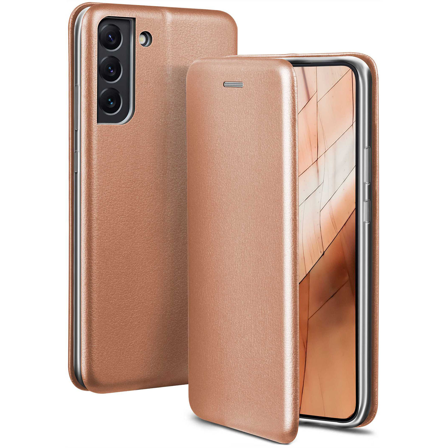 ONEFLOW Business Case Samsung Galaxy S22 Plus Handytasche mit Kartenfach – Weiteres Produktbild 1