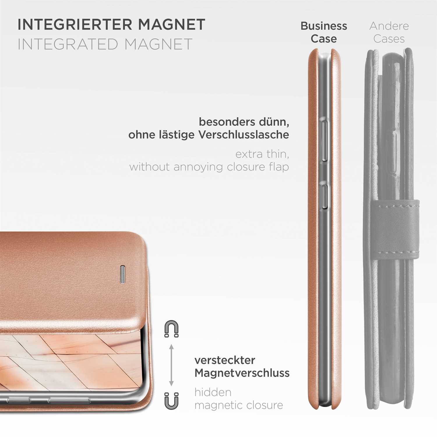 ONEFLOW Business Case Samsung Galaxy S22 Ultra Handytasche mit Kartenfach – Weiteres Produktbild 6 ONEFLOW Business Case Samsung Galaxy S22 Ultra Handytasche mit Kartenfach – Weiteres Produktbild 6