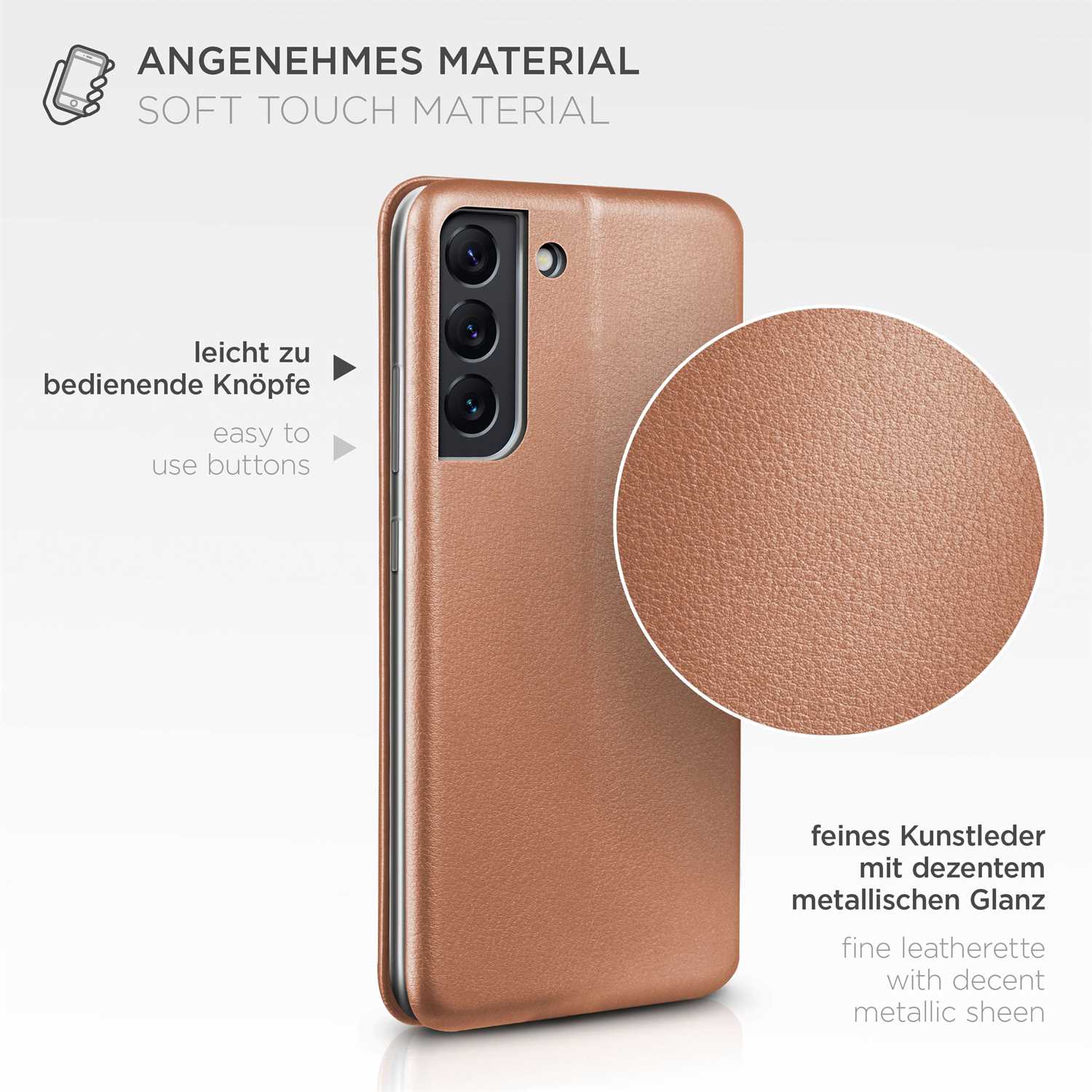 ONEFLOW Business Case Samsung Galaxy S22 Handytasche mit Kartenfach – Weiteres Produktbild 5 ONEFLOW Business Case Samsung Galaxy S22 Handytasche mit Kartenfach – Weiteres Produktbild 5