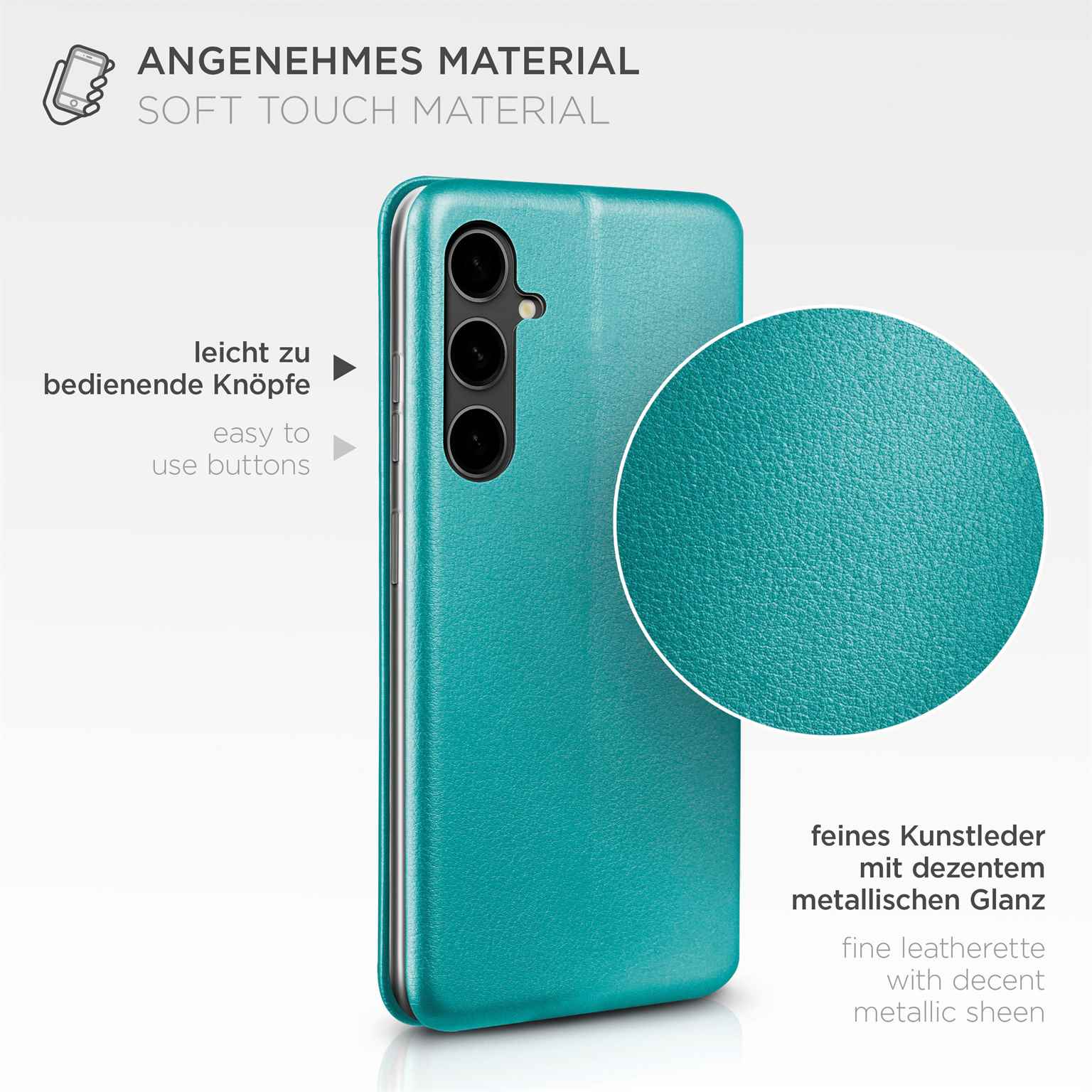 ONEFLOW Business Case Samsung Galaxy S23 FE Handytasche mit Kartenfach – Weiteres Produktbild 5 ONEFLOW Business Case Samsung Galaxy S23 FE Handytasche mit Kartenfach – Weiteres Produktbild 5