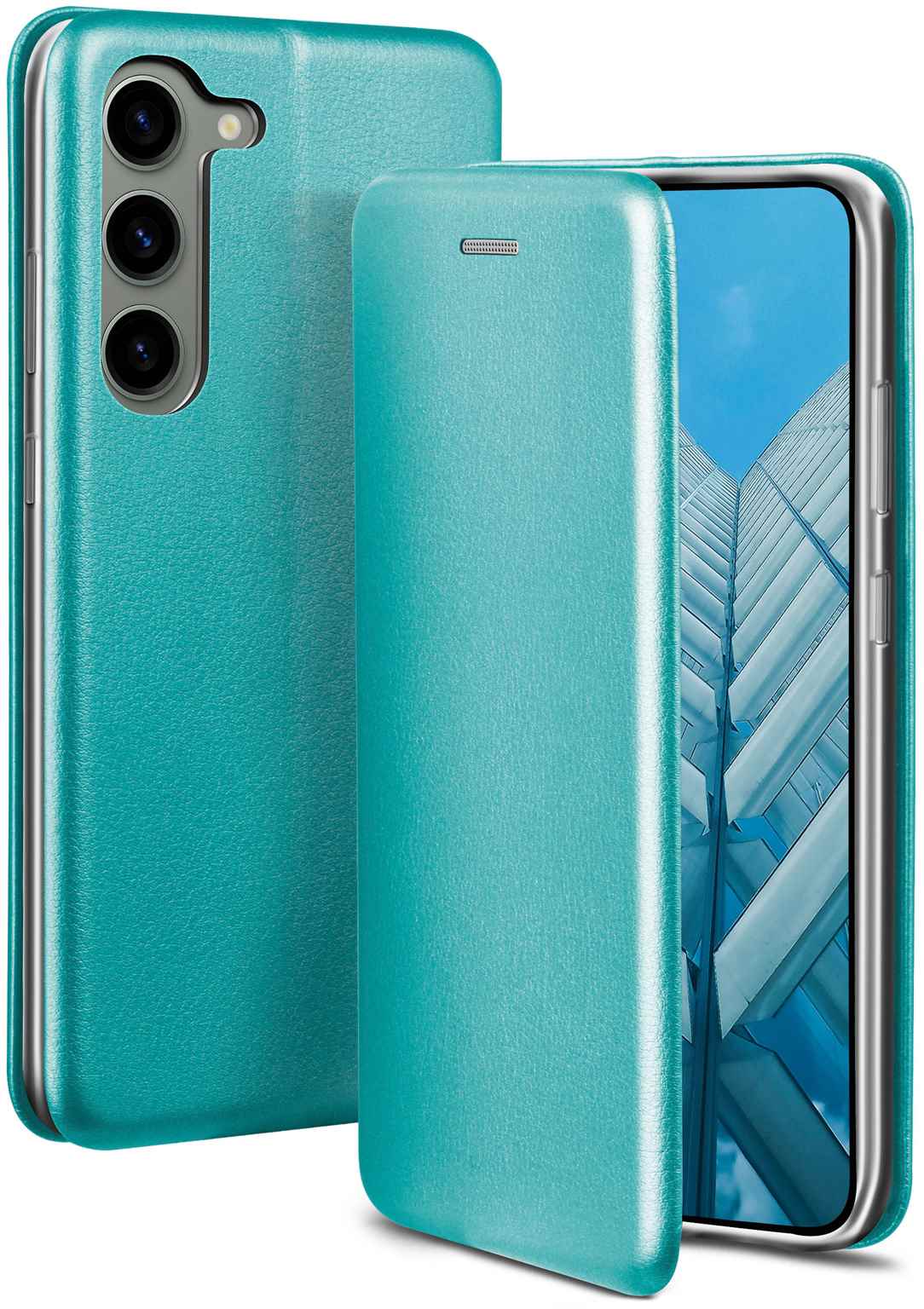 ONEFLOW Business Case Samsung Galaxy S23 Plus Handytasche mit Kartenfach Hauptbild