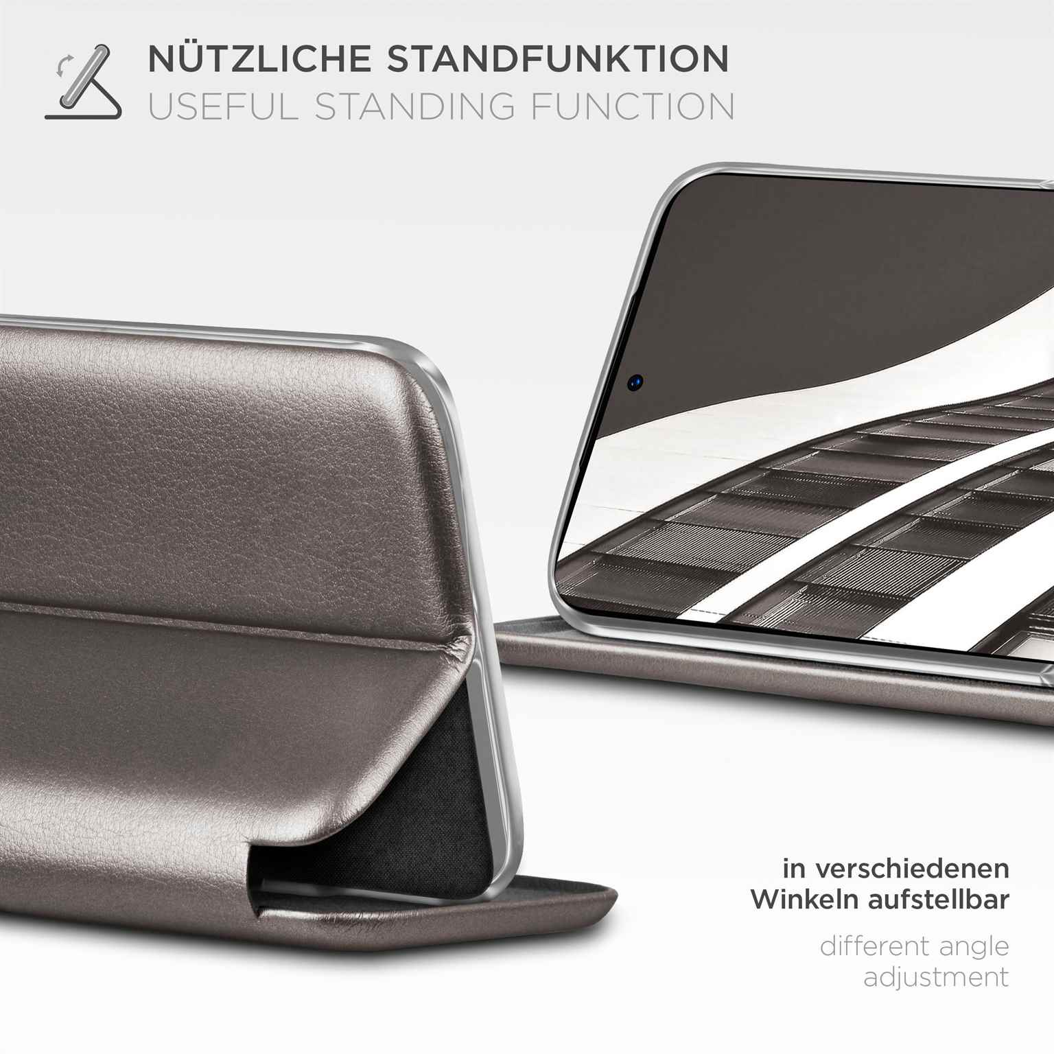 ONEFLOW Business Case Samsung Galaxy S23 Plus Handytasche mit Kartenfach – Weiteres Produktbild 1