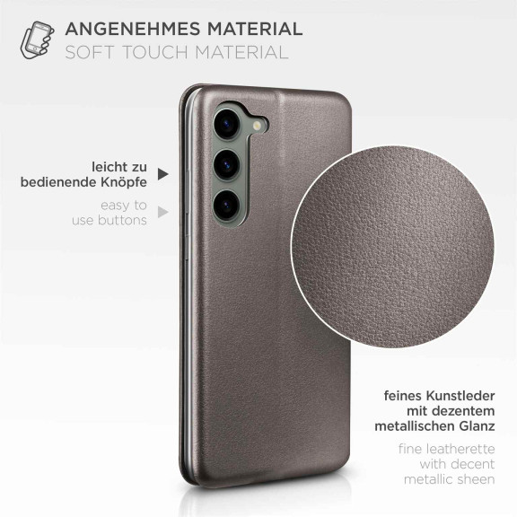 ONEFLOW Business Case Samsung Galaxy S23 Plus Handytasche mit Kartenfach – Weiteres Produktbild 5