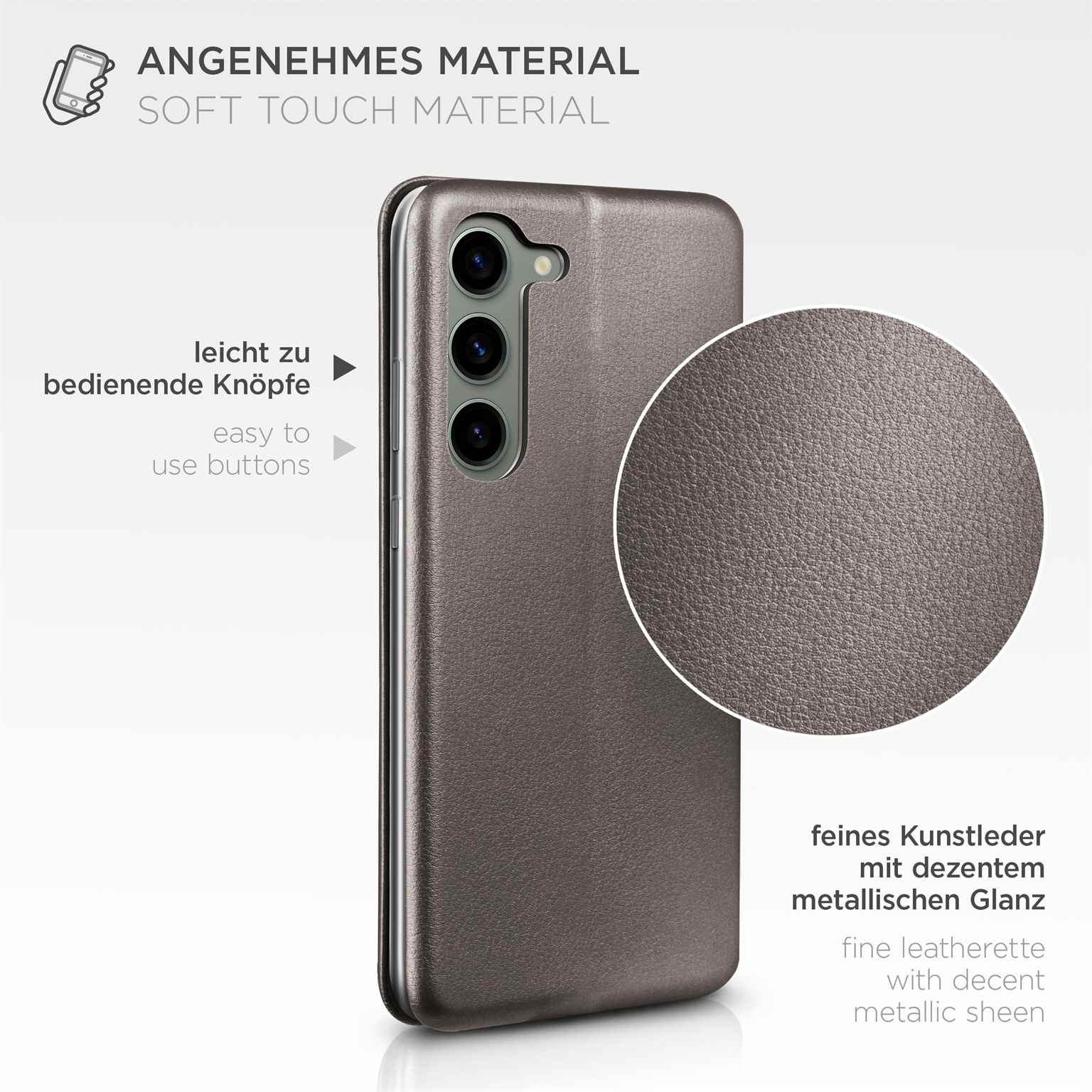 ONEFLOW Business Case Samsung Galaxy S23 Plus Handytasche mit Kartenfach – Weiteres Produktbild 5 ONEFLOW Business Case Samsung Galaxy S23 Plus Handytasche mit Kartenfach – Weiteres Produktbild 5