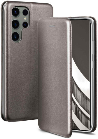 ONEFLOW Business Case Samsung Galaxy S23 Ultra Handytasche mit Kartenfach – Skyscraper - Grey ONEFLOW Business Case Samsung Galaxy S23 Ultra Handytasche mit Kartenfach – Skyscraper - Grey