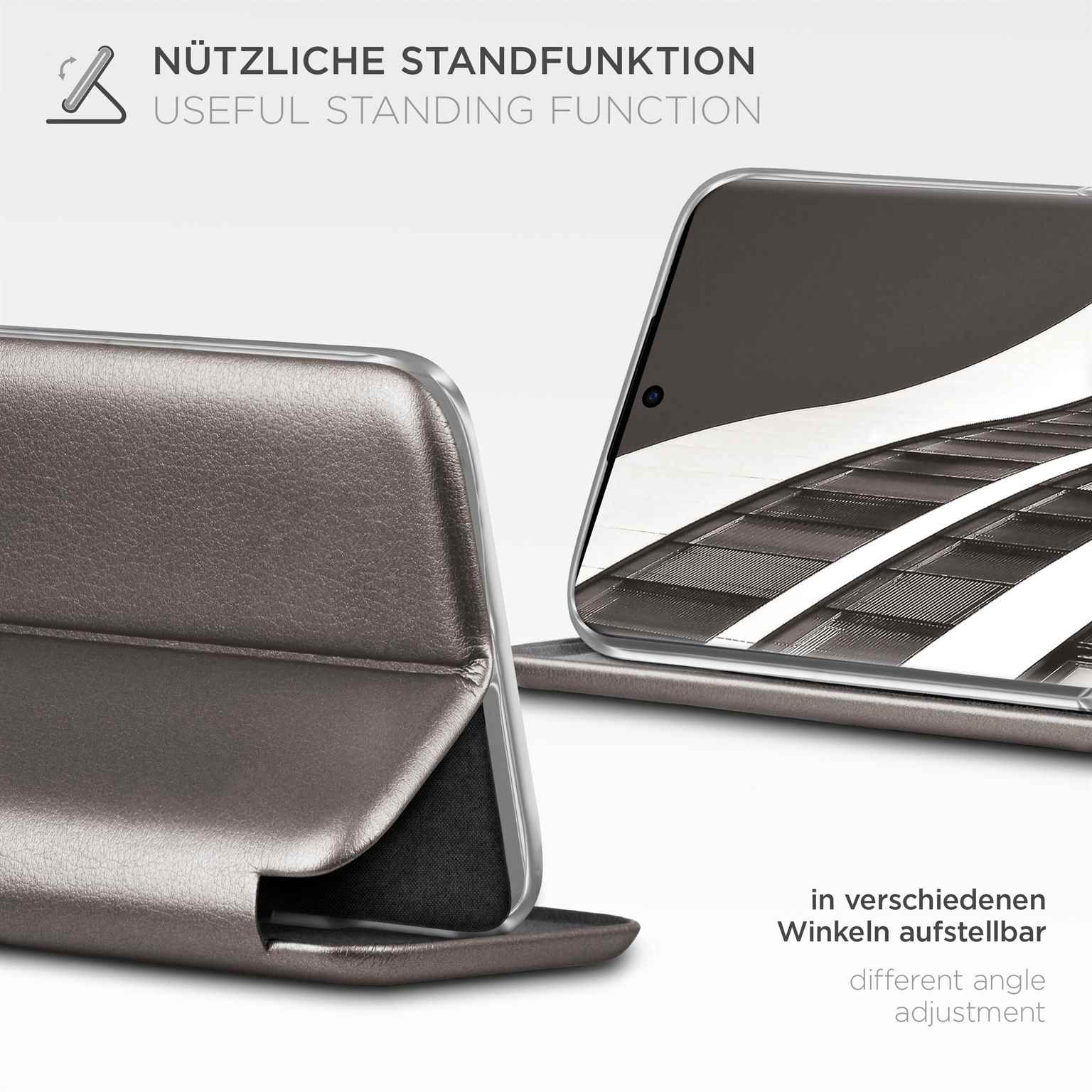 ONEFLOW Business Case Samsung Galaxy S23 Ultra Handytasche mit Kartenfach – Weiteres Produktbild 1