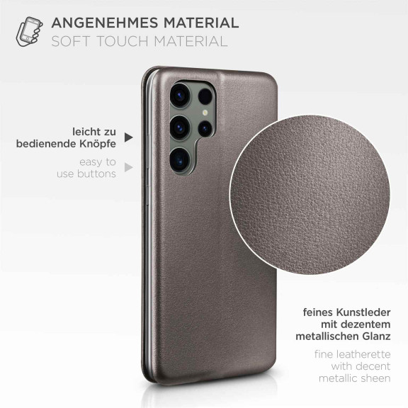 ONEFLOW Business Case Samsung Galaxy S23 Ultra Handytasche mit Kartenfach – Weiteres Produktbild 5