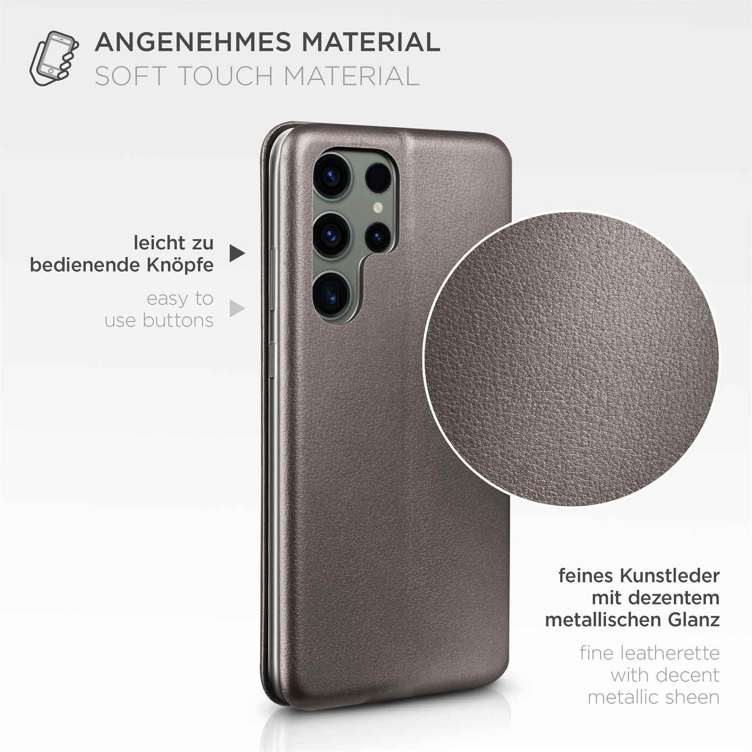 ONEFLOW Business Case Samsung Galaxy S23 Ultra Handytasche mit Kartenfach – Weiteres Produktbild 5 ONEFLOW Business Case Samsung Galaxy S23 Ultra Handytasche mit Kartenfach – Weiteres Produktbild 5