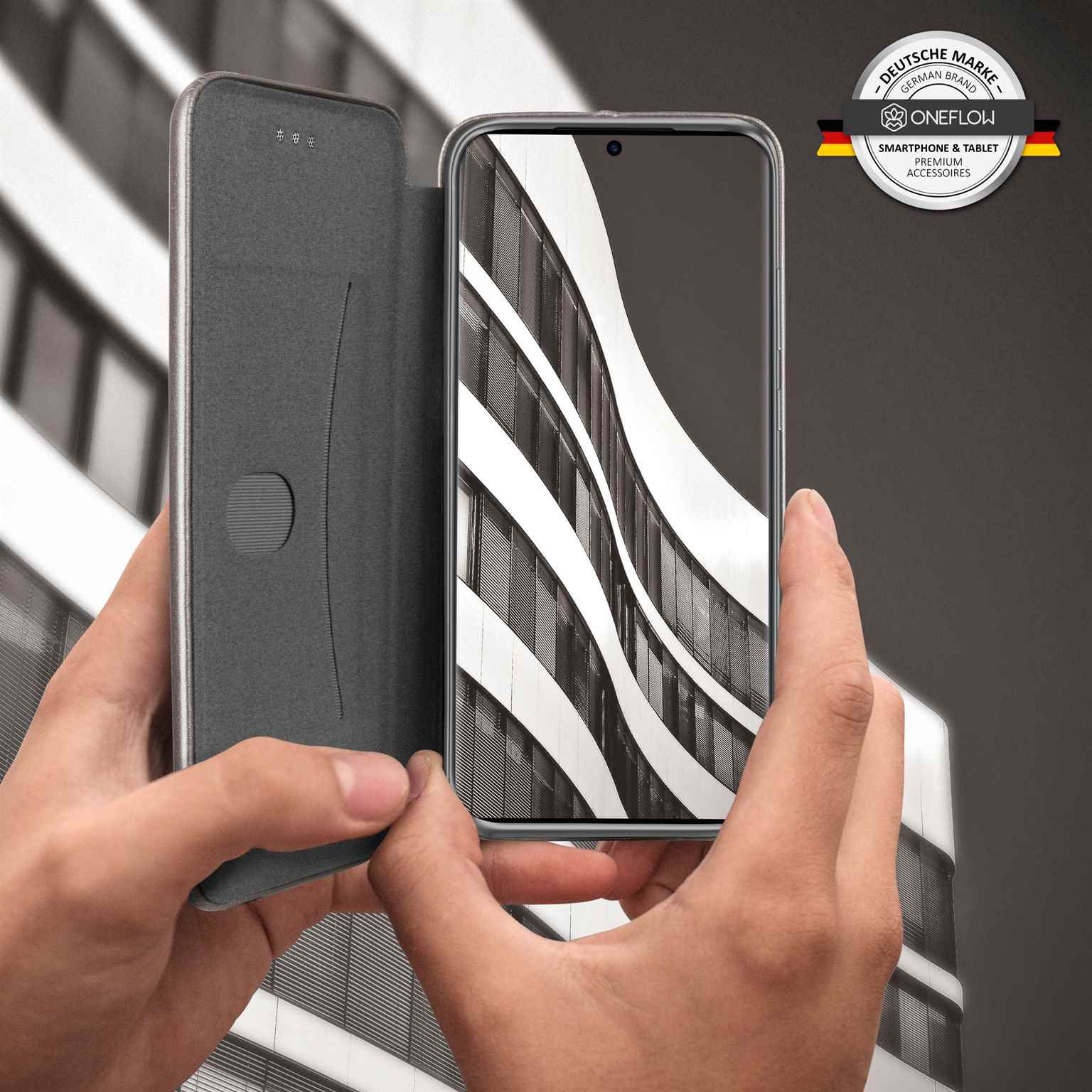 ONEFLOW Business Case Samsung Galaxy S23 Ultra Handytasche mit Kartenfach – Weiteres Produktbild 6