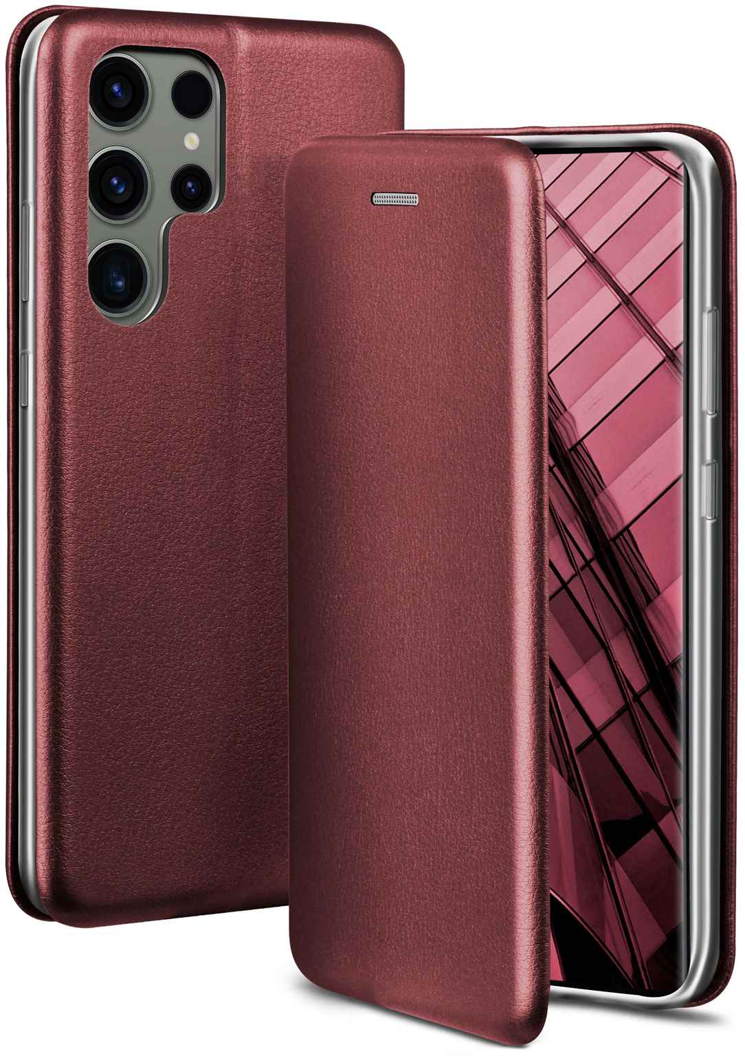 ONEFLOW Business Case Samsung Galaxy S23 Ultra Handytasche mit Kartenfach – undefined