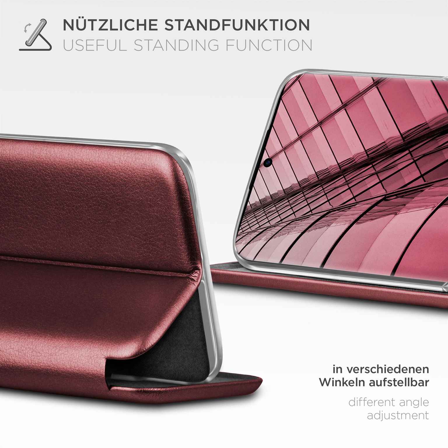 ONEFLOW Business Case Samsung Galaxy S23 Ultra Handytasche mit Kartenfach – Weiteres Produktbild 1
