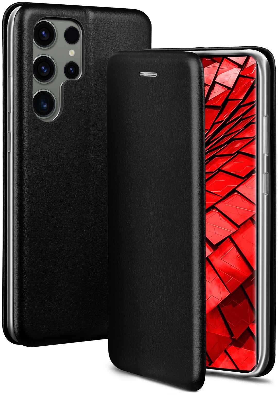 ONEFLOW Business Case Samsung Galaxy S23 Ultra Handytasche mit Kartenfach – undefined