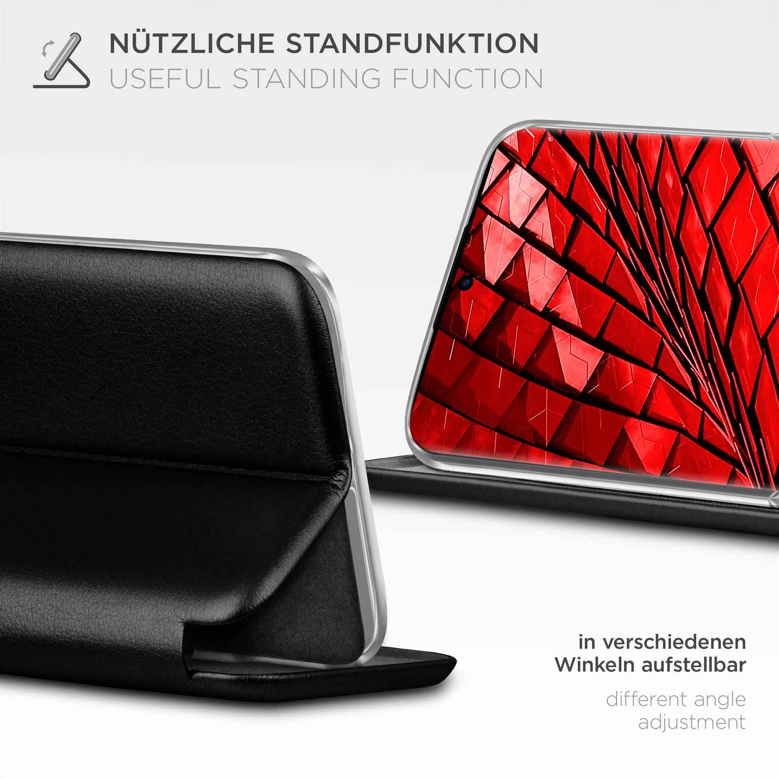 ONEFLOW Business Case Samsung Galaxy S23 Ultra Handytasche mit Kartenfach – Weiteres Produktbild 1