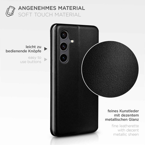 ONEFLOW Business Case Samsung Galaxy S24 FE Handytasche mit Kartenfach – Weiteres Produktbild 5