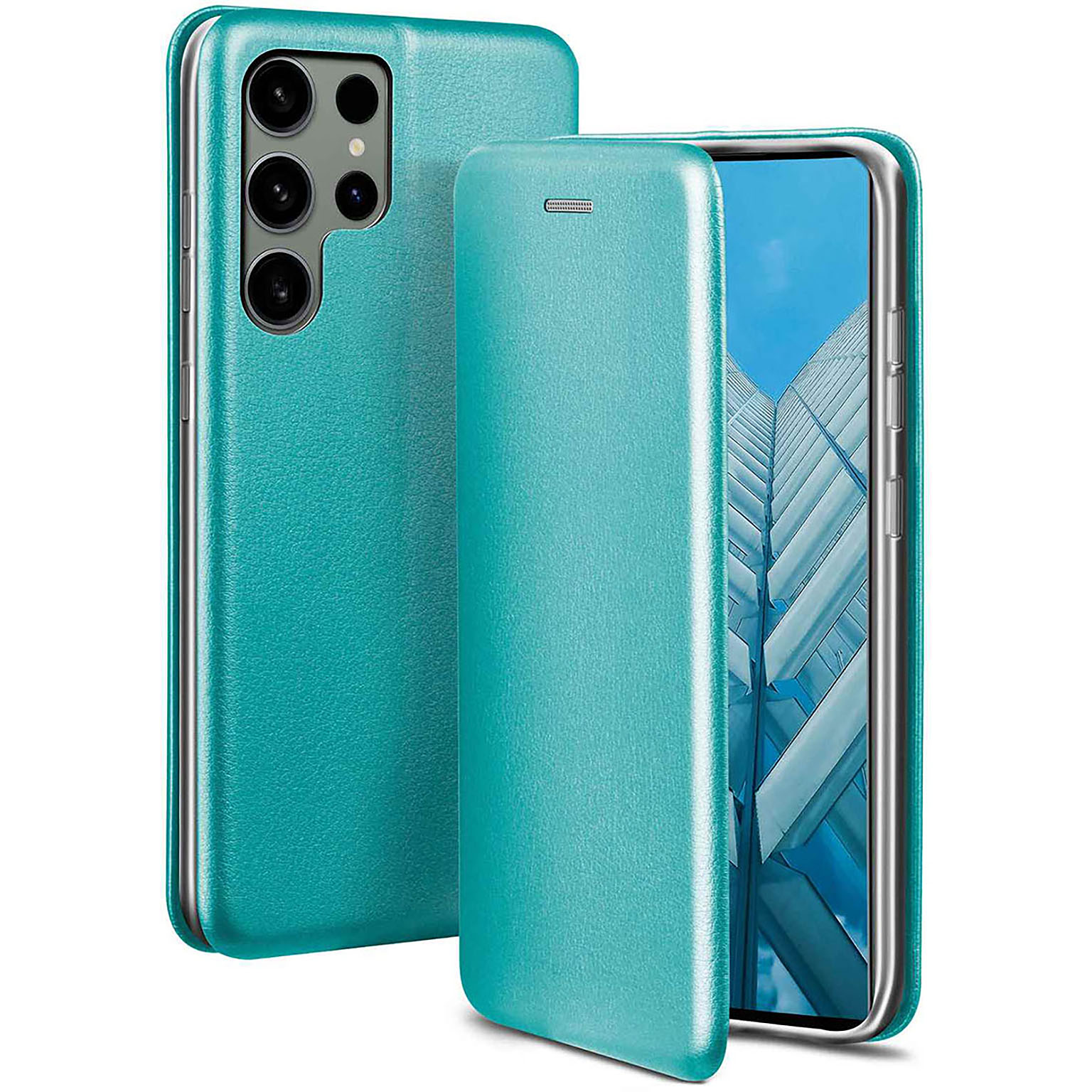 ONEFLOW Business Case Samsung Galaxy S24 Ultra Handytasche mit Kartenfach – Weiteres Produktbild 1