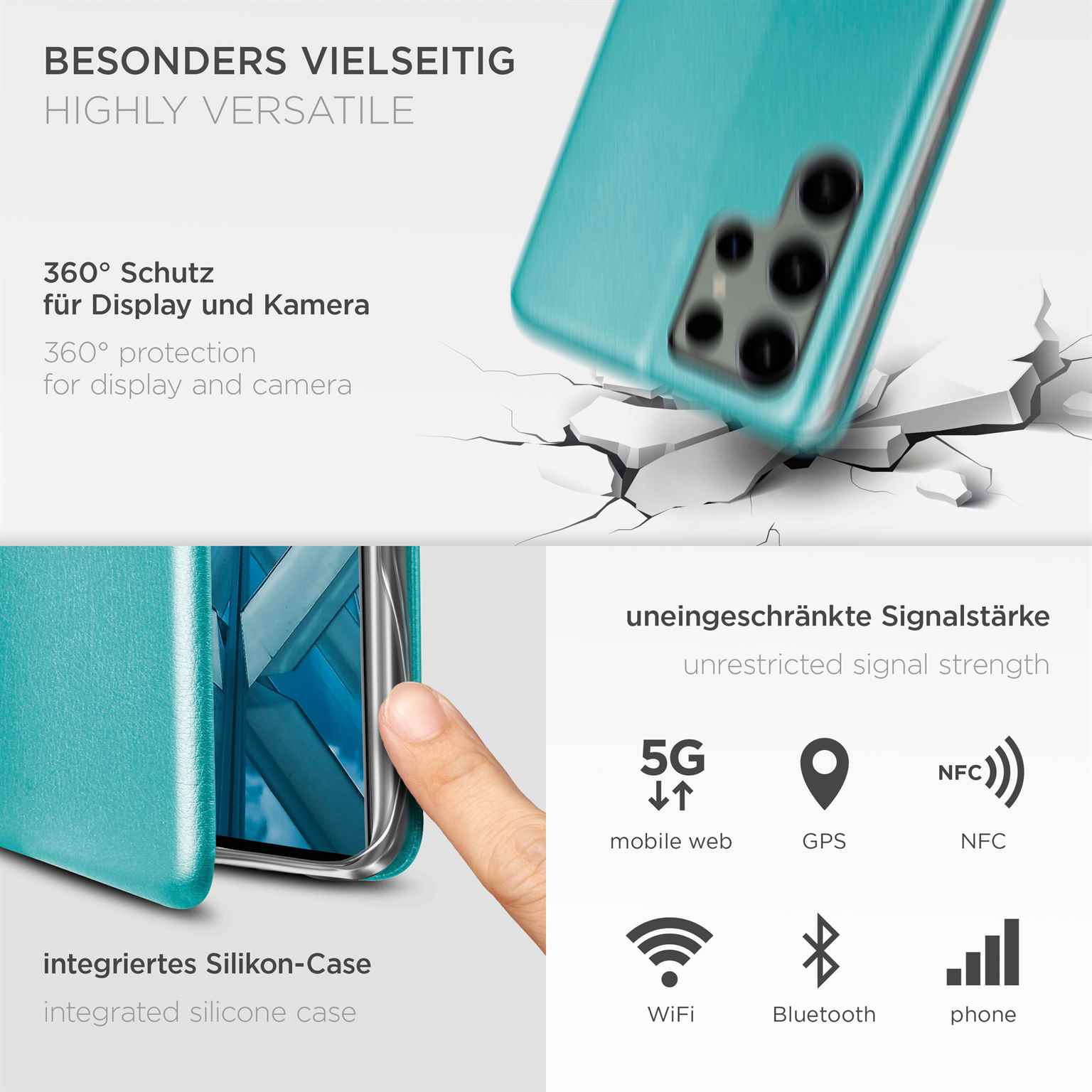 ONEFLOW Business Case Samsung Galaxy S24 Ultra Handytasche mit Kartenfach – Weiteres Produktbild 4 ONEFLOW Business Case Samsung Galaxy S24 Ultra Handytasche mit Kartenfach – Weiteres Produktbild 4