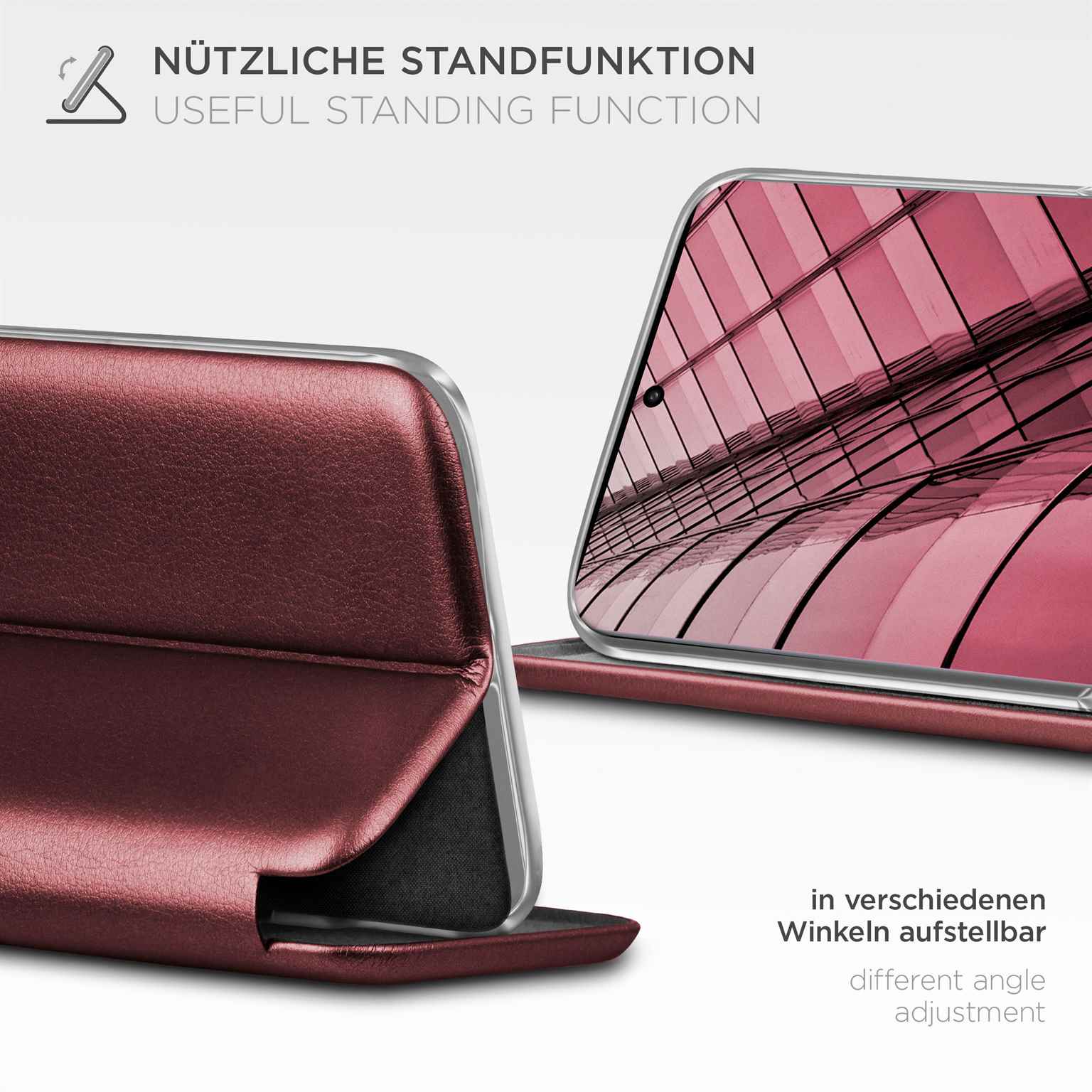 ONEFLOW Business Case Samsung Galaxy S24 Ultra Handytasche mit Kartenfach – Weiteres Produktbild 2