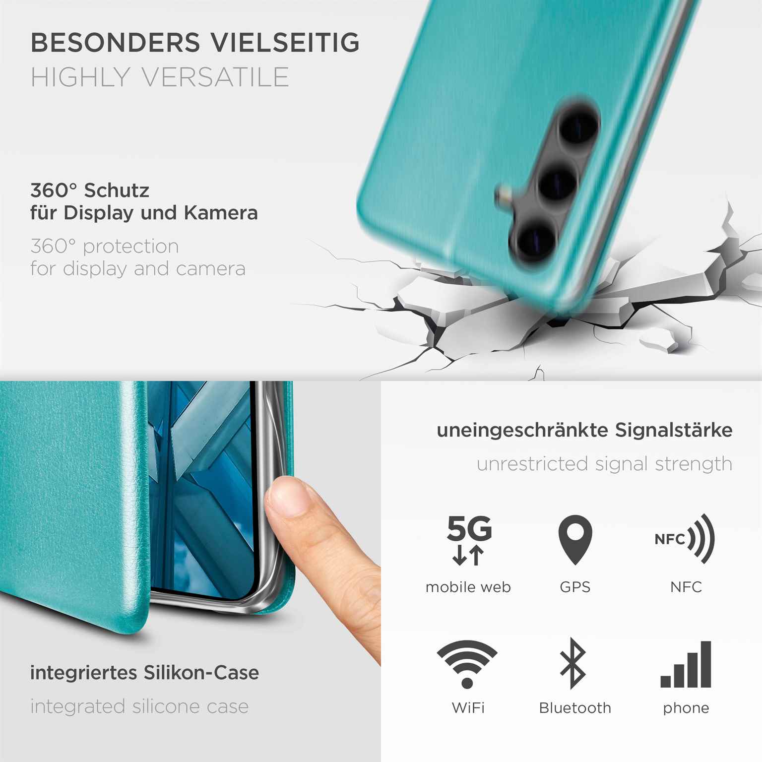 ONEFLOW Business Case Samsung Galaxy S24 Handytasche mit Kartenfach – Weiteres Produktbild 4 ONEFLOW Business Case Samsung Galaxy S24 Handytasche mit Kartenfach – Weiteres Produktbild 4