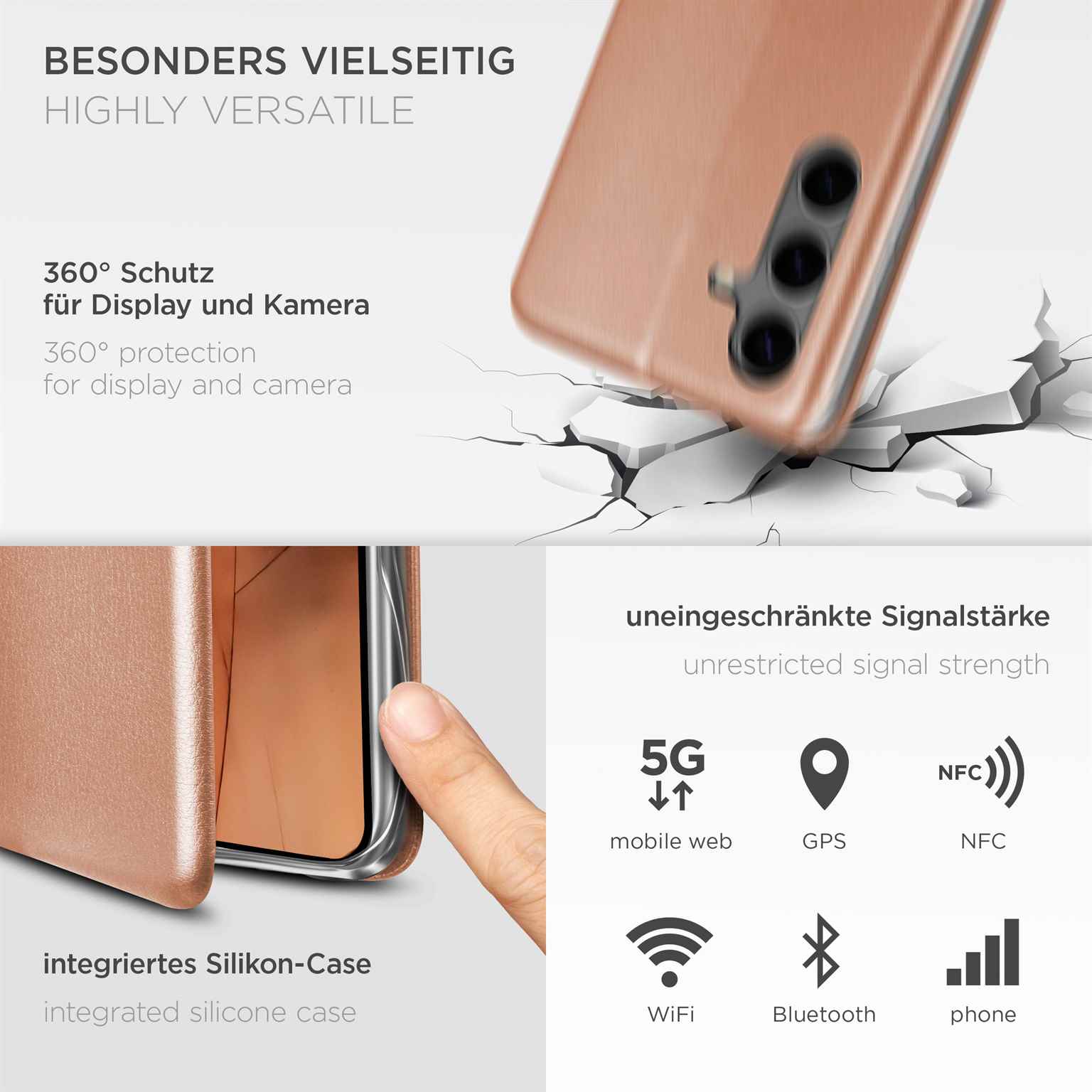 ONEFLOW Business Case Samsung Galaxy S24 Handytasche mit Kartenfach – Weiteres Produktbild 4 ONEFLOW Business Case Samsung Galaxy S24 Handytasche mit Kartenfach – Weiteres Produktbild 4