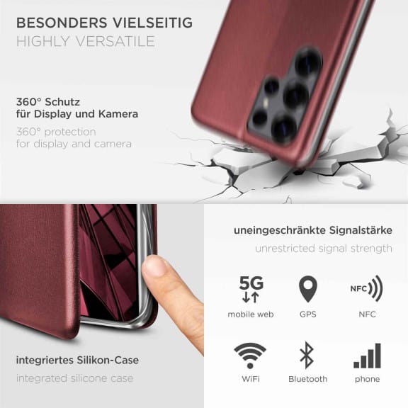 ONEFLOW Business Case Samsung Galaxy S25 Ultra Handytasche mit Kartenfach – Weiteres Produktbild 4 ONEFLOW Business Case Samsung Galaxy S25 Ultra Handytasche mit Kartenfach – Weiteres Produktbild 4