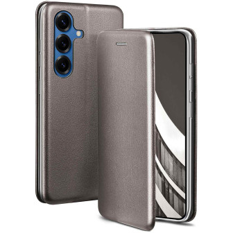 ONEFLOW ONEFLOW Business Case Samsung Galaxy S25 Handytasche mit Kartenfach – Skyscraper - Grey
