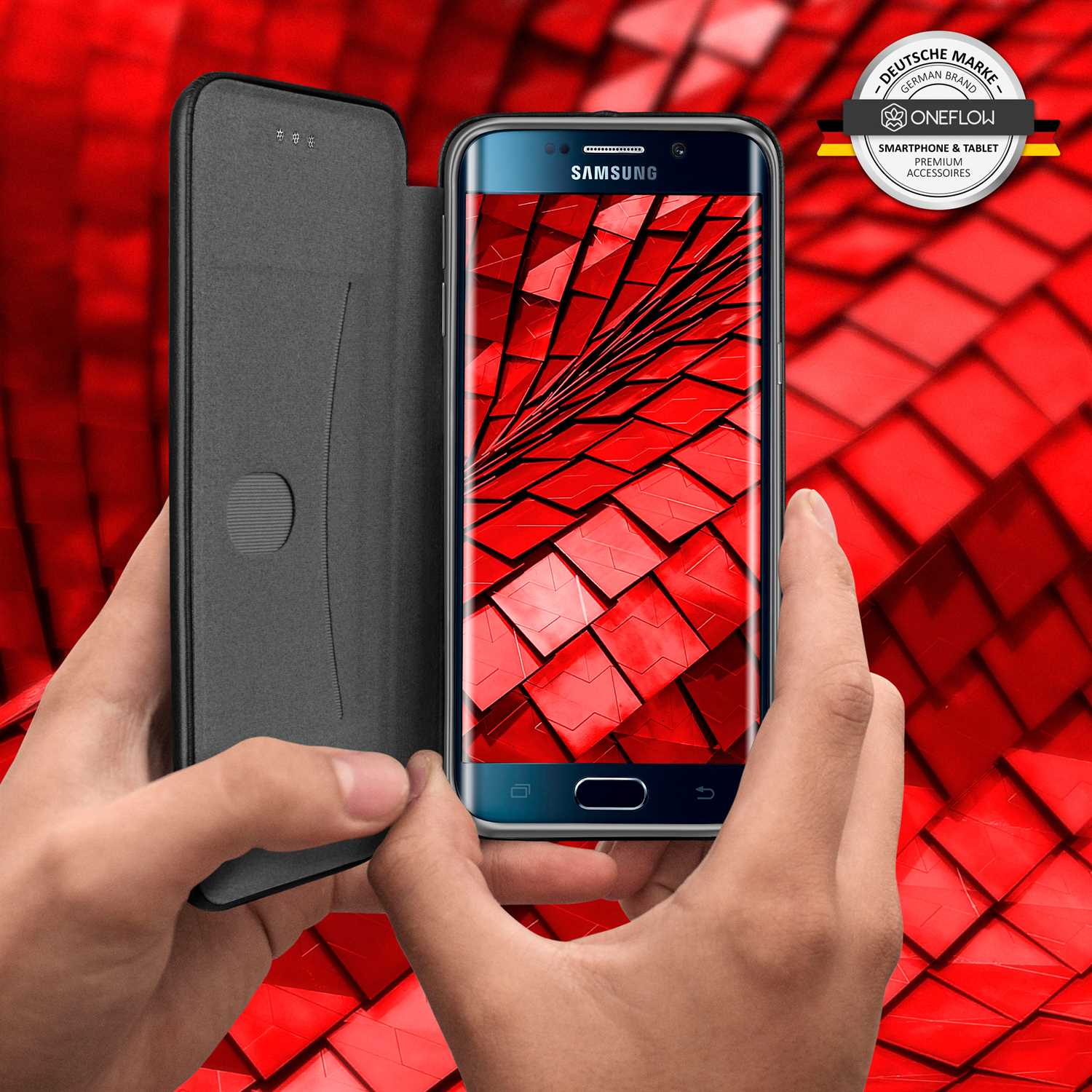 ONEFLOW Business Case Samsung Galaxy S6 Edge Handytasche mit Kartenfach – Weiteres Produktbild 7 ONEFLOW Business Case Samsung Galaxy S6 Edge Handytasche mit Kartenfach – Weiteres Produktbild 7