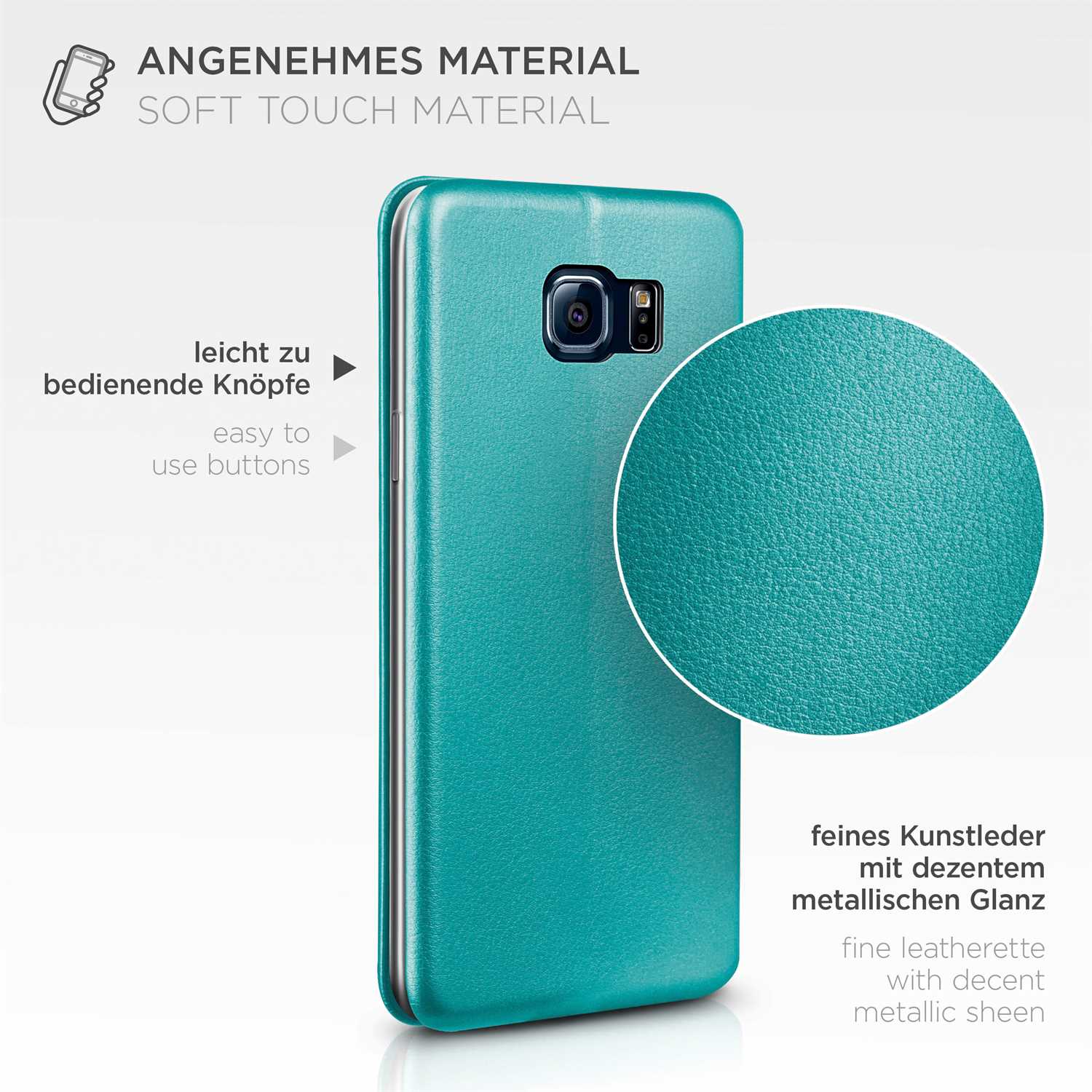 ONEFLOW Business Case Samsung Galaxy S6 Handytasche mit Kartenfach – Weiteres Produktbild 5 ONEFLOW Business Case Samsung Galaxy S6 Handytasche mit Kartenfach – Weiteres Produktbild 5