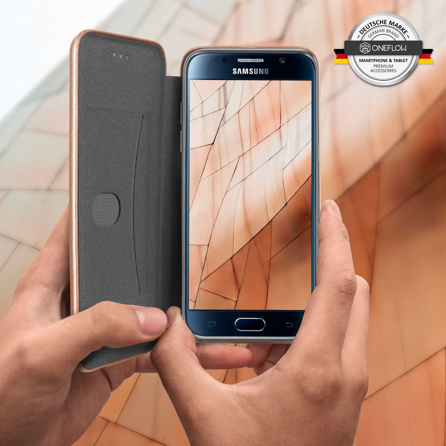 ONEFLOW Business Case Samsung Galaxy S6 Handytasche mit Kartenfach – Weiteres Produktbild 7 ONEFLOW Business Case Samsung Galaxy S6 Handytasche mit Kartenfach – Weiteres Produktbild 7