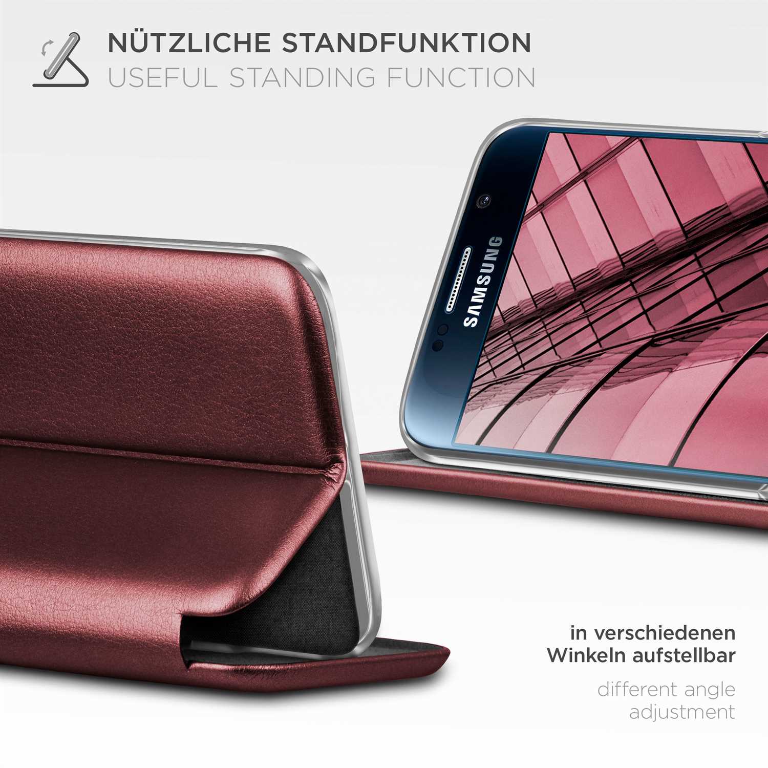 ONEFLOW Business Case Samsung Galaxy S6 Handytasche mit Kartenfach – Weiteres Produktbild 2 ONEFLOW Business Case Samsung Galaxy S6 Handytasche mit Kartenfach – Weiteres Produktbild 2