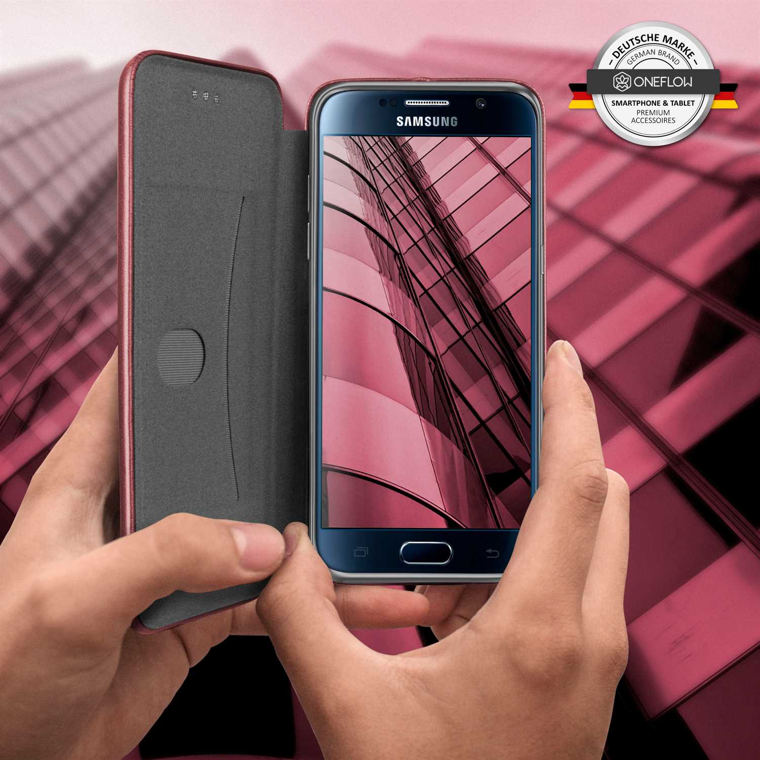 ONEFLOW Business Case Samsung Galaxy S6 Handytasche mit Kartenfach – Weiteres Produktbild 7 ONEFLOW Business Case Samsung Galaxy S6 Handytasche mit Kartenfach – Weiteres Produktbild 7