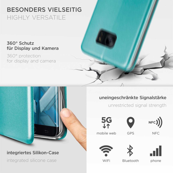 ONEFLOW Business Case Samsung Galaxy S7 Edge Handytasche mit Kartenfach – Weiteres Produktbild 4