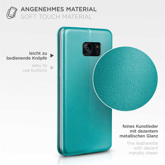 ONEFLOW Business Case Samsung Galaxy S7 Edge Handytasche mit Kartenfach – Weiteres Produktbild 5