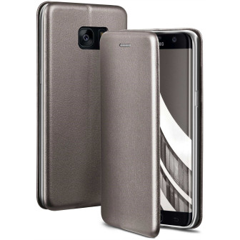 ONEFLOW Business Case Samsung Galaxy S7 Edge Handytasche mit Kartenfach – Skyscraper - Grey ONEFLOW Business Case Samsung Galaxy S7 Edge Handytasche mit Kartenfach – Skyscraper - Grey