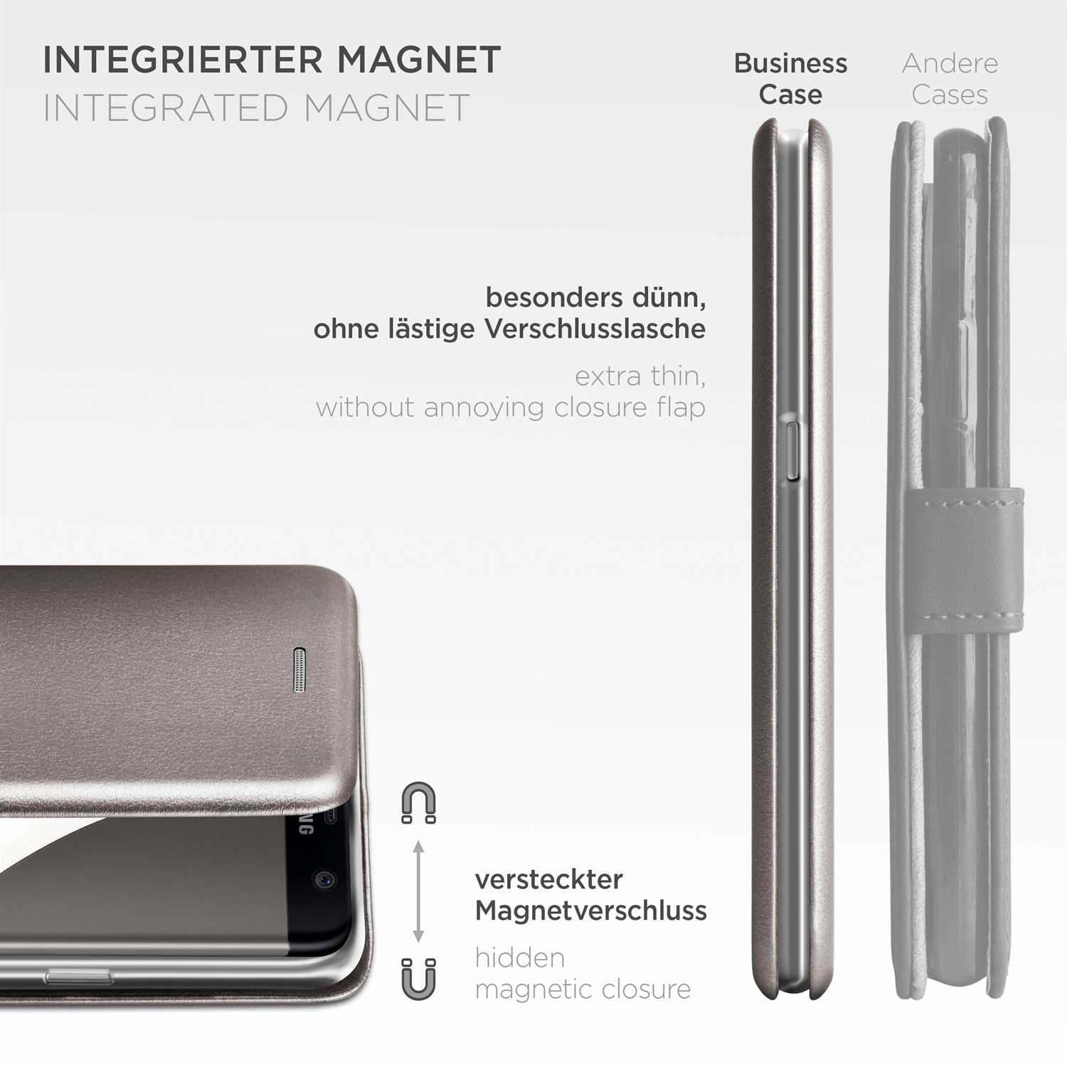 ONEFLOW Business Case Samsung Galaxy S7 Edge Handytasche mit Kartenfach – Weiteres Produktbild 6 ONEFLOW Business Case Samsung Galaxy S7 Edge Handytasche mit Kartenfach – Weiteres Produktbild 6