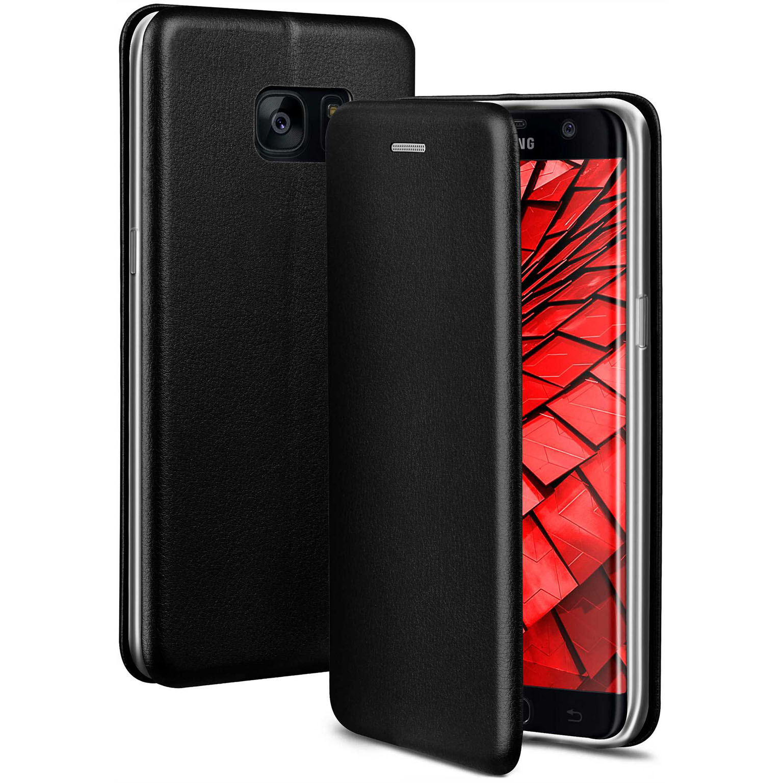 ONEFLOW Business Case Samsung Galaxy S7 Edge Handytasche mit Kartenfach – undefined