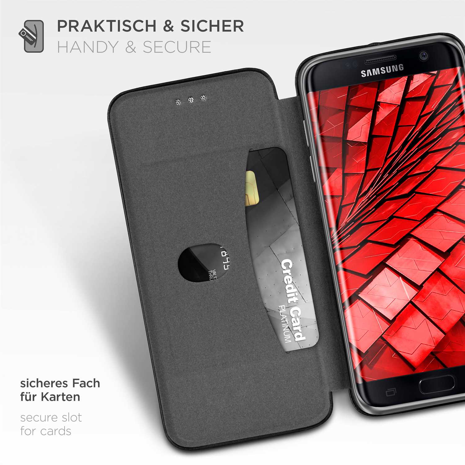 ONEFLOW Business Case Samsung Galaxy S7 Edge Handytasche mit Kartenfach – Weiteres Produktbild 3 ONEFLOW Business Case Samsung Galaxy S7 Edge Handytasche mit Kartenfach – Weiteres Produktbild 3