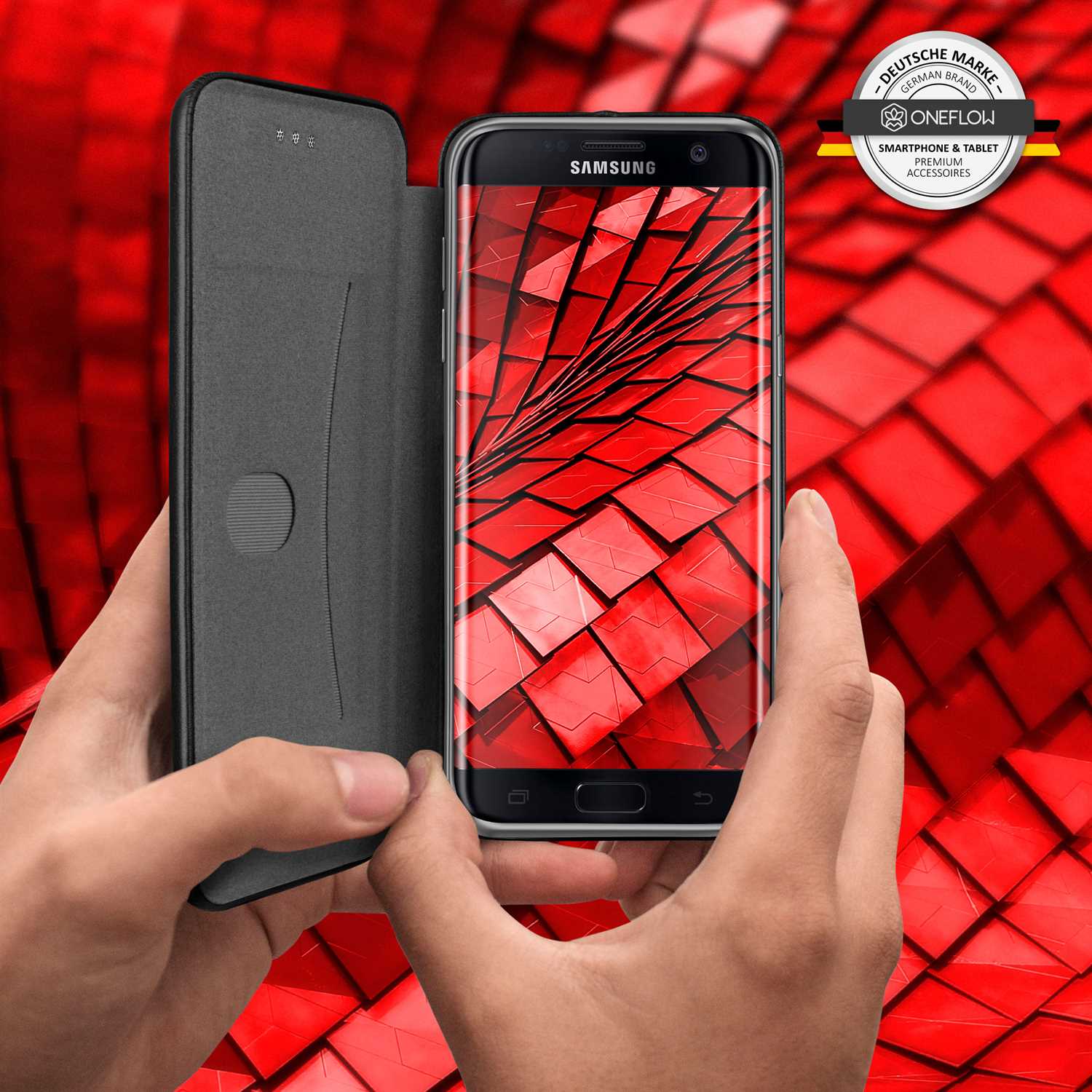 ONEFLOW Business Case Samsung Galaxy S7 Edge Handytasche mit Kartenfach – Weiteres Produktbild 7 ONEFLOW Business Case Samsung Galaxy S7 Edge Handytasche mit Kartenfach – Weiteres Produktbild 7