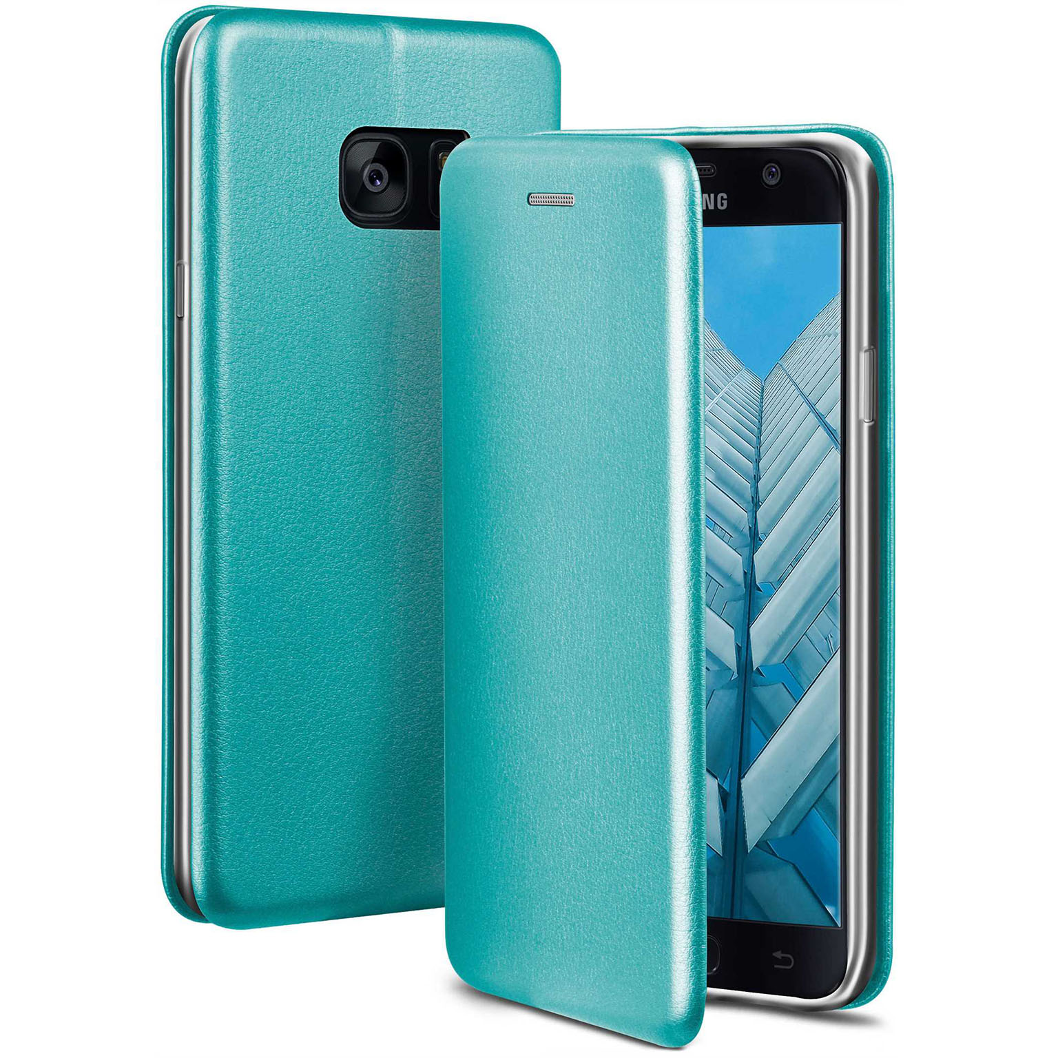 ONEFLOW Business Case Samsung Galaxy S7 Handytasche mit Kartenfach