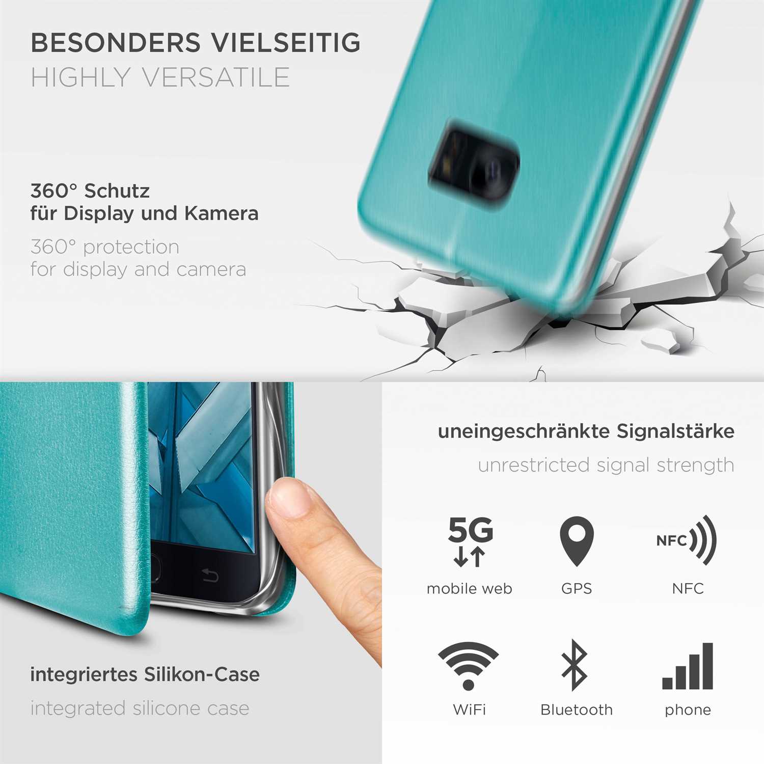 ONEFLOW Business Case Samsung Galaxy S7 Handytasche mit Kartenfach – Weiteres Produktbild 4 ONEFLOW Business Case Samsung Galaxy S7 Handytasche mit Kartenfach – Weiteres Produktbild 4