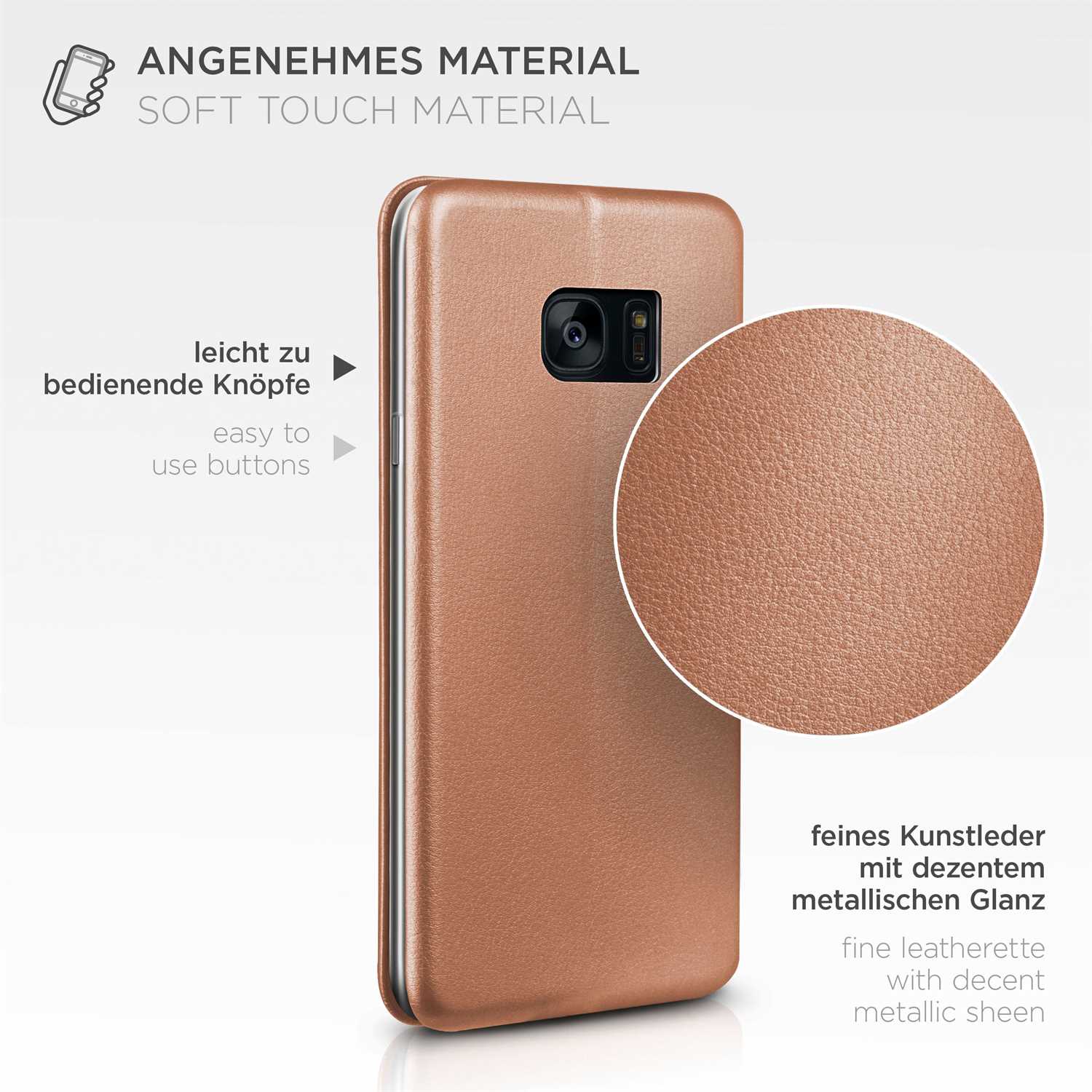 ONEFLOW Business Case Samsung Galaxy S7 Handytasche mit Kartenfach – Weiteres Produktbild 4