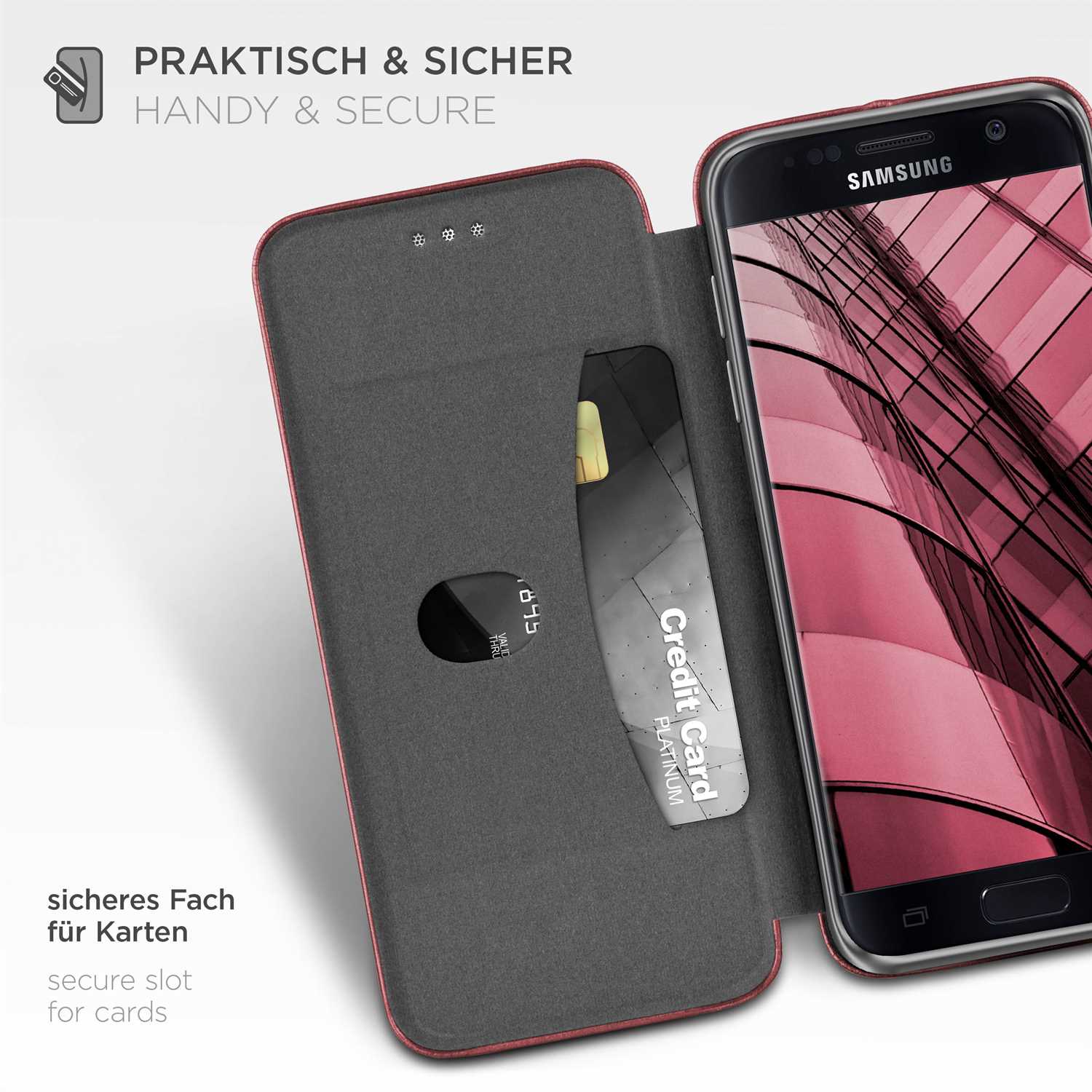 ONEFLOW Business Case Samsung Galaxy S7 Handytasche mit Kartenfach – Weiteres Produktbild 3 ONEFLOW Business Case Samsung Galaxy S7 Handytasche mit Kartenfach – Weiteres Produktbild 3