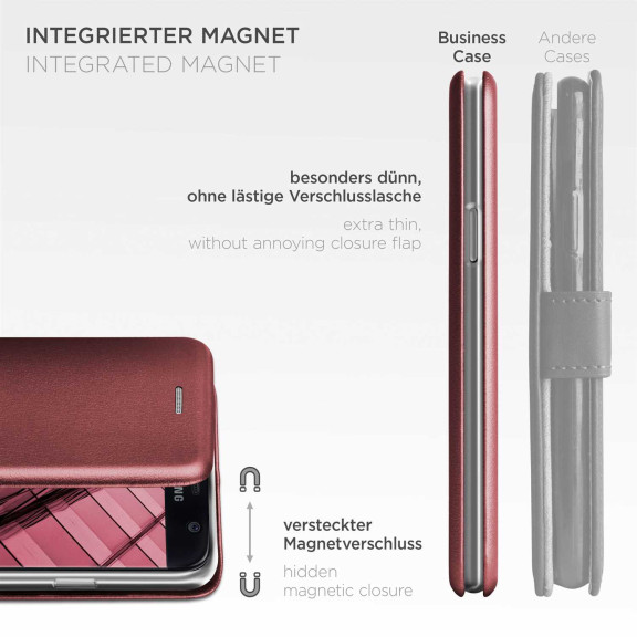 ONEFLOW Business Case Samsung Galaxy S7 Handytasche mit Kartenfach – Weiteres Produktbild 6