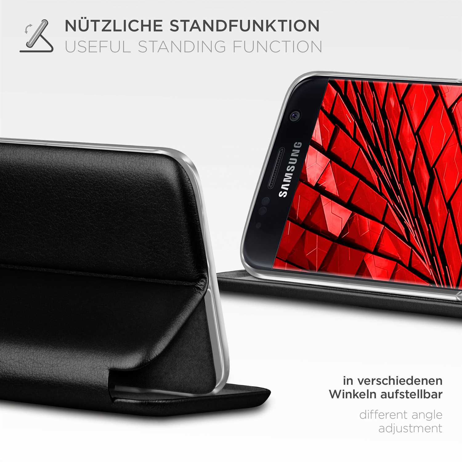 ONEFLOW Business Case Samsung Galaxy S7 Handytasche mit Kartenfach – Weiteres Produktbild 1