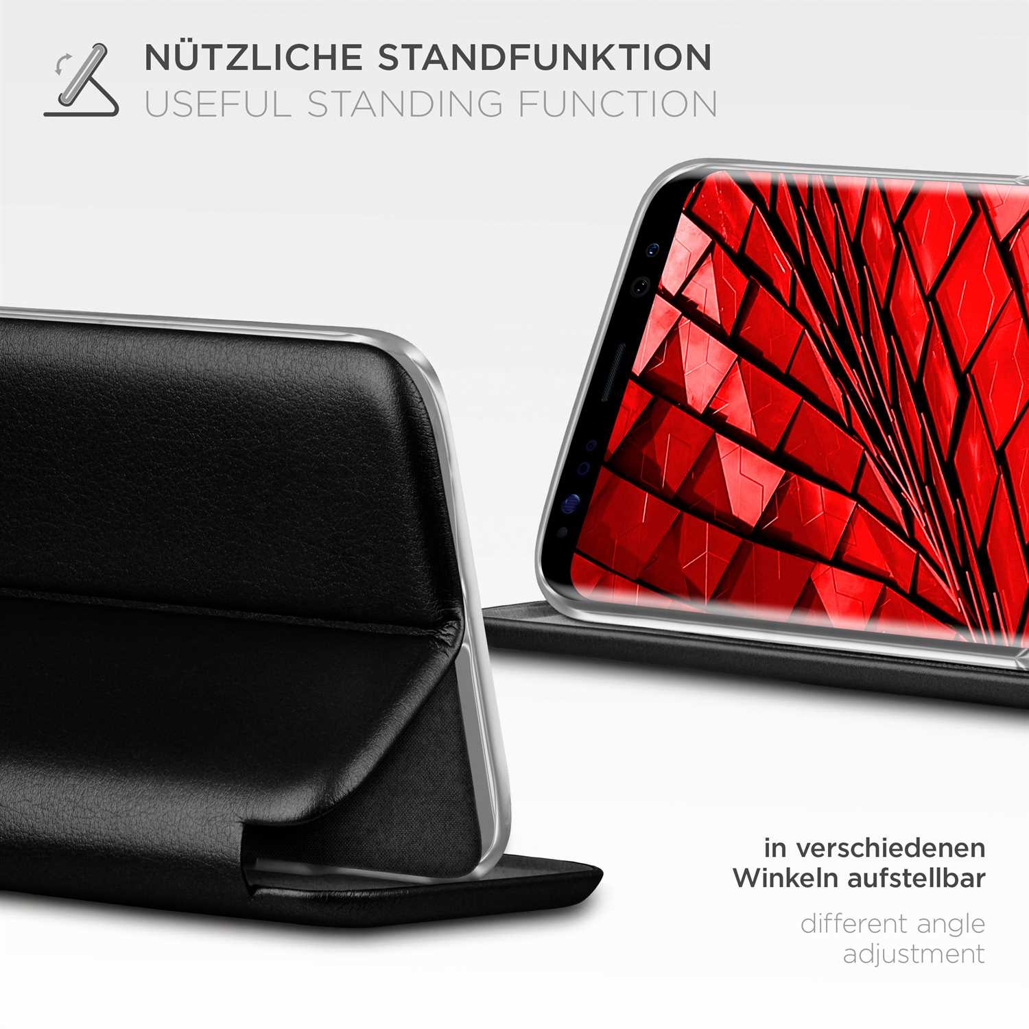 ONEFLOW Business Case Samsung Galaxy S8 Plus Handytasche mit Kartenfach – Weiteres Produktbild 2 ONEFLOW Business Case Samsung Galaxy S8 Plus Handytasche mit Kartenfach – Weiteres Produktbild 2